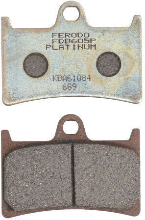 Ferodo Motorcycle Brake Pads Front Brake Pads Platinum Yamaha Tdm 900 Mt for Yamaha TDM 900 / T-MAX 500 / MT-09 / FZR 400 / T-Max 530 / T-MAX 560 / YZF-R6 / MT-07 / Tracer 700 / XSR 700 / YZF 750 / FZ8 Fazer / Niken / Tracer 900 / XSR 900 / FZ1 Fazer / MT-10 / YZF-R1 / YZF 1000 / BT 1100 - Bulldog / XT / XJR / FJR 1300 / MT-01
