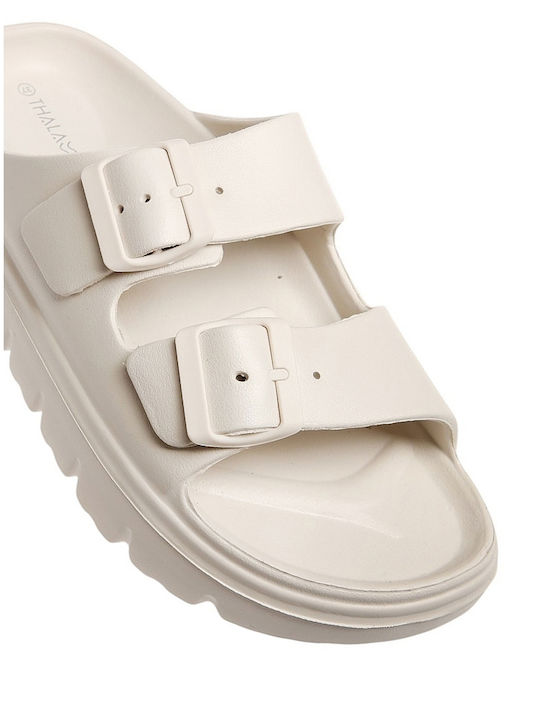 Winter Women's Beige Slippers
