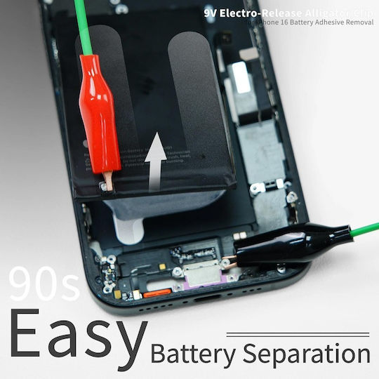 Кабел За Премахване На Лепило За Батерия 2uul Pw03 Apple Iphone 16 Серия Usb-c 9v