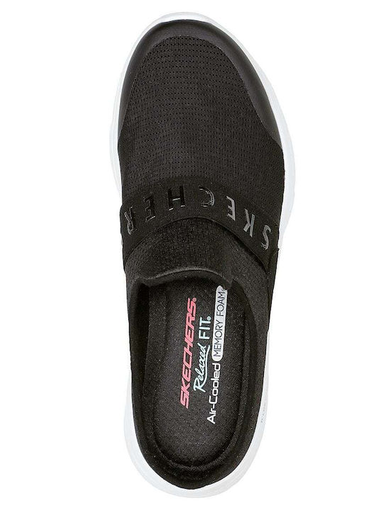 Dlux Comfort Дамски Slip-On От Синтетична Кожа Черни