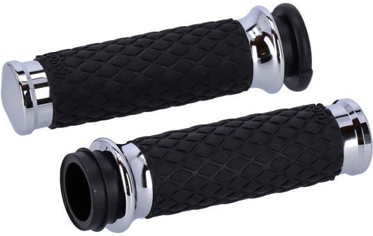Avon Grips Motorcycle Handlebars in Silver color
