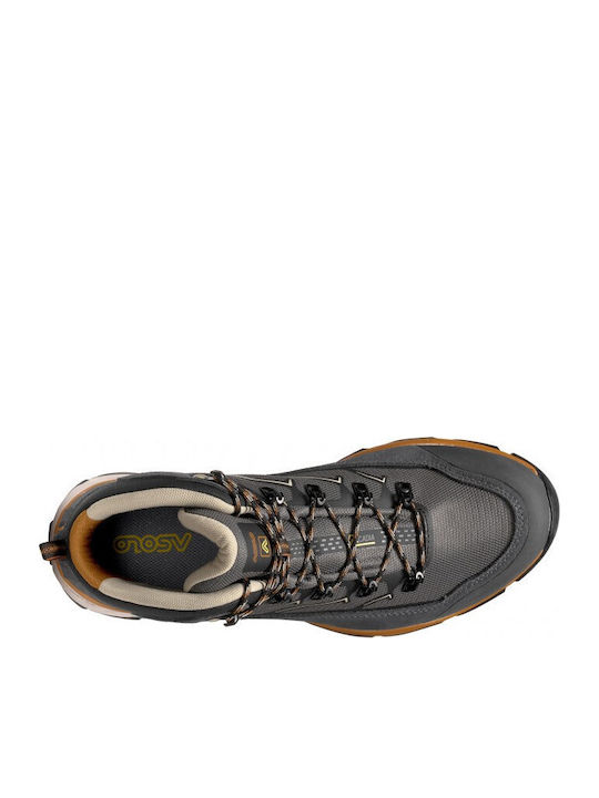 Asolo Men's Waterproof Hiking Boots with Gore-Tex Membrane Gray