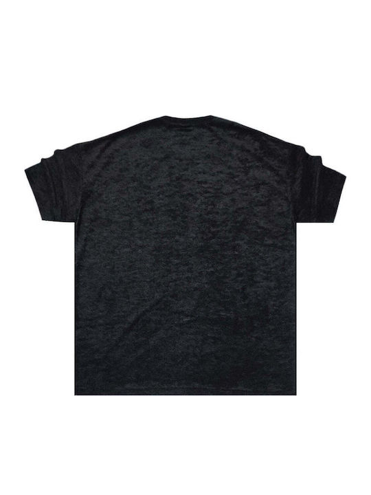 Bluza Tricou Cu Mânecă Scurtă Neagră
