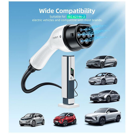 Vehicle Electric Car Charging Station Cable 1m Type 2 - Type 2 052516
