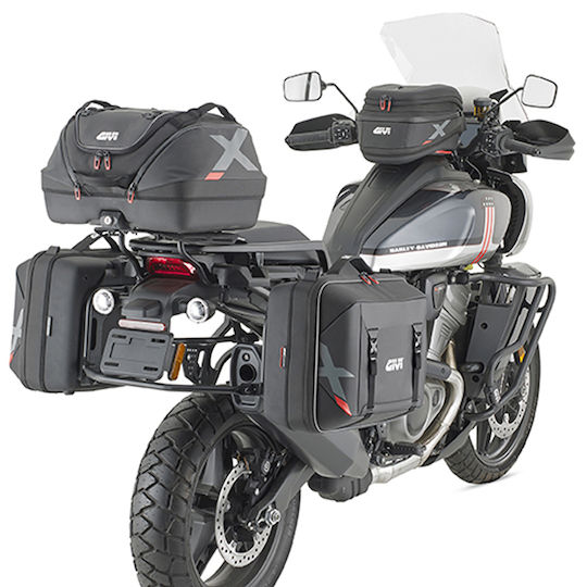 Givi X-line Monokey Motorcycle Saddle Side Bag 35lt in Black Colour