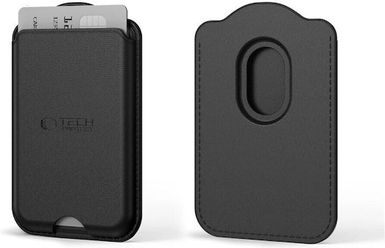 Tech-Protect MagSafe Θήκη Καρτών Magwallet σε Μαύρο χρώμα