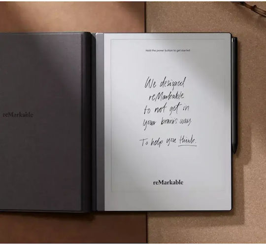 reMarkable 2 10.3" (8GB) with Marker Plus & Premium Leather Book Folio Black