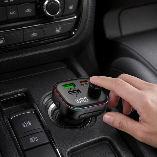 Tech-Protect FM Transmitter Car with Bluetooth