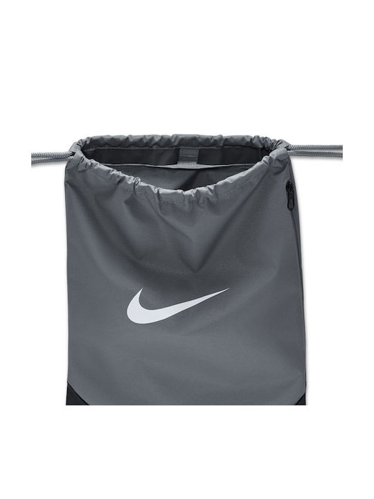 Nike Brasilia Men's Gym Back Bag Gray