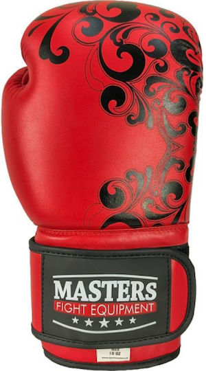 Rpu-glam Boxing Gloves for Competition Red