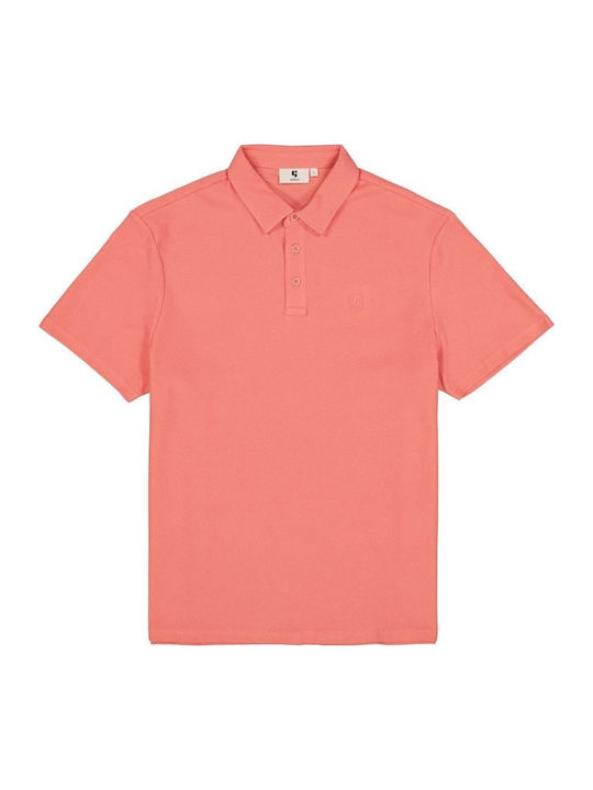 Polo Herrenbluse Koralle