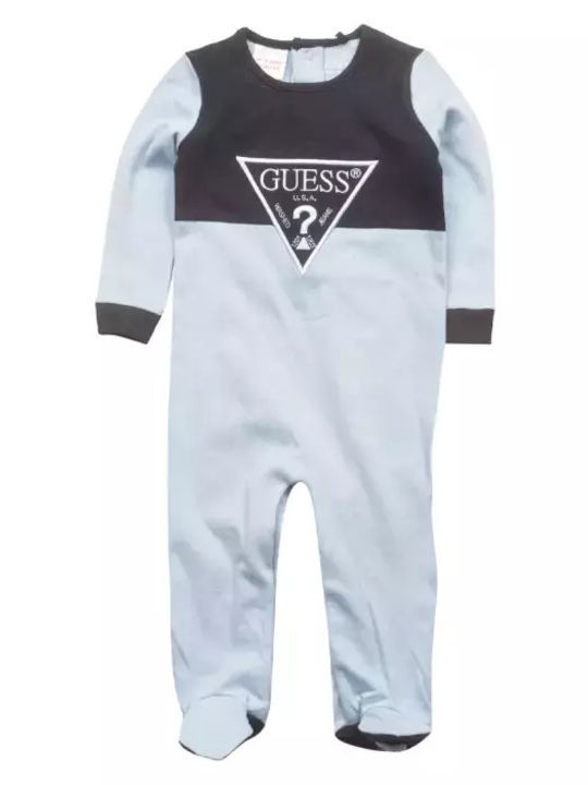 Guess Baby Bodysuit Long-Sleeved Blue