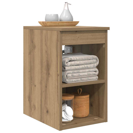 vidaXL Bathroom Cabinet 30x35x50cm Oak