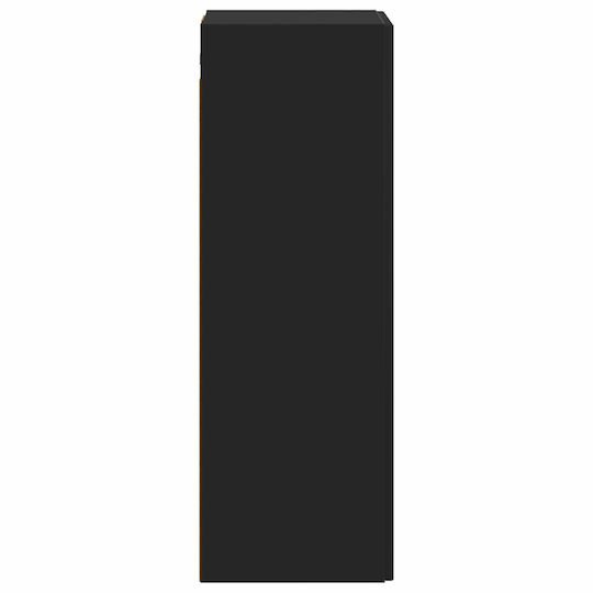 vidaXL Bathroom Cabinet 33x34.5x60cm Black
