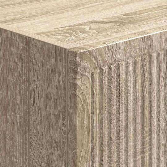vidaXL 3416369 Floor Bathroom Column 34.5x33x90cm Sonoma
