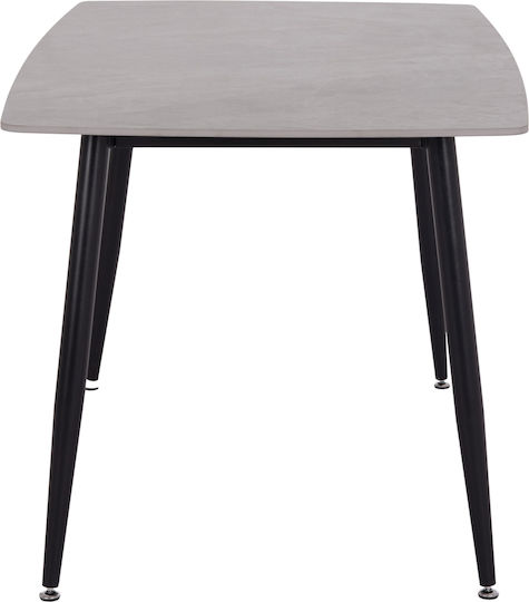 Trapezarie Raven cu 4 Scaune 140x80cm