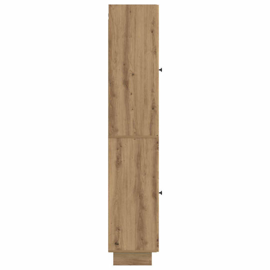 vidaXL Bathroom Floor Column Cabinet L34.5xW33xH90cm Oak