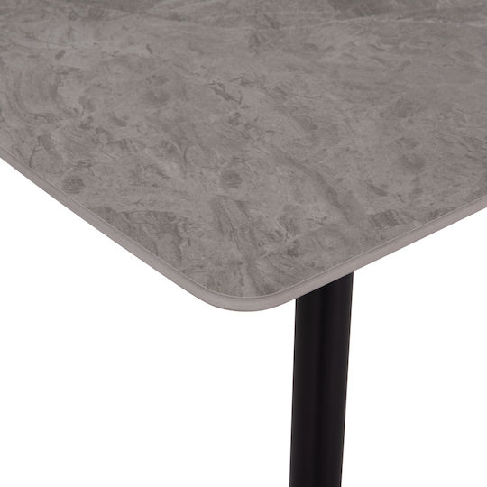 Trapezarie Raven cu 4 Scaune 140x80cm