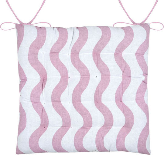 Μαξιλάρι Καρέκλας Κήπου Coolvibes Rose 38x38εκ.