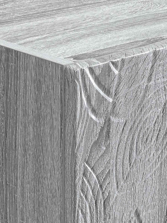 Wooden Console Gray L87.5xW34.5xH17cm