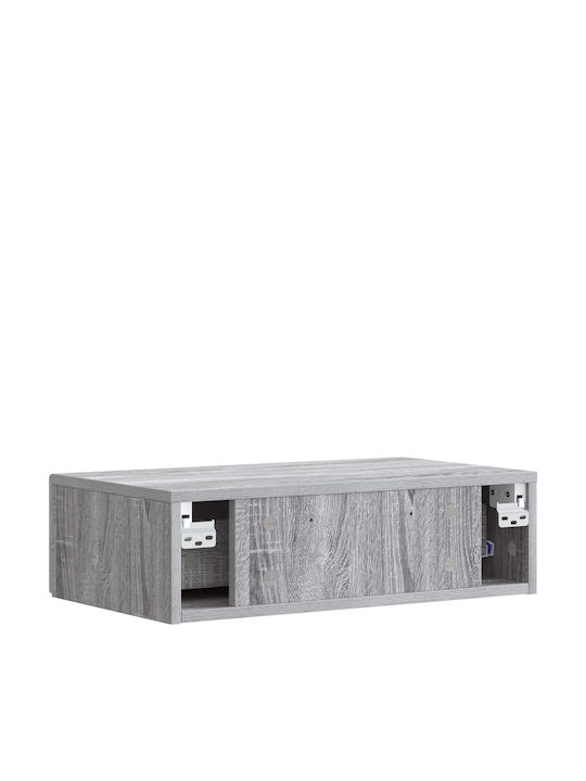 Wooden Console Gray L87.5xW34.5xH17cm