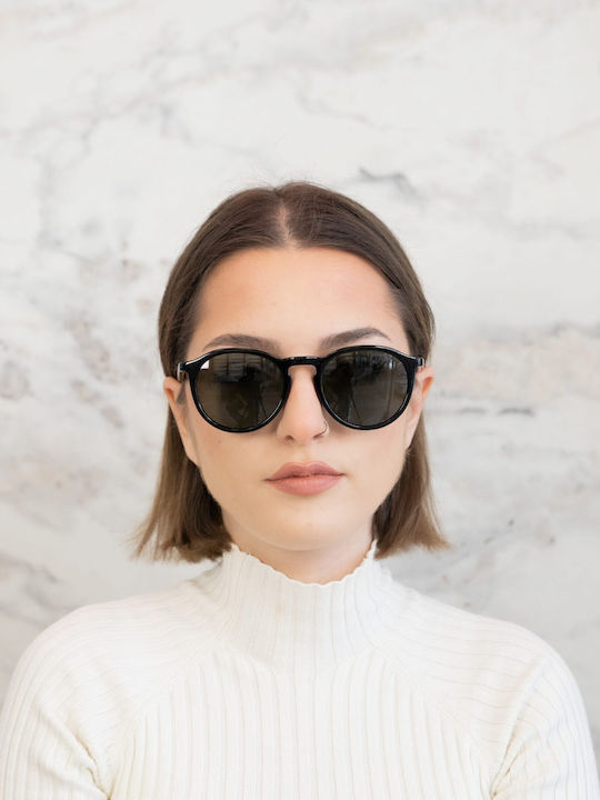 Hoffman Black Sunglasses with Frame