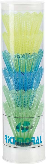 AMILA Badminton Shuttlecocks 6pcs Multicolor