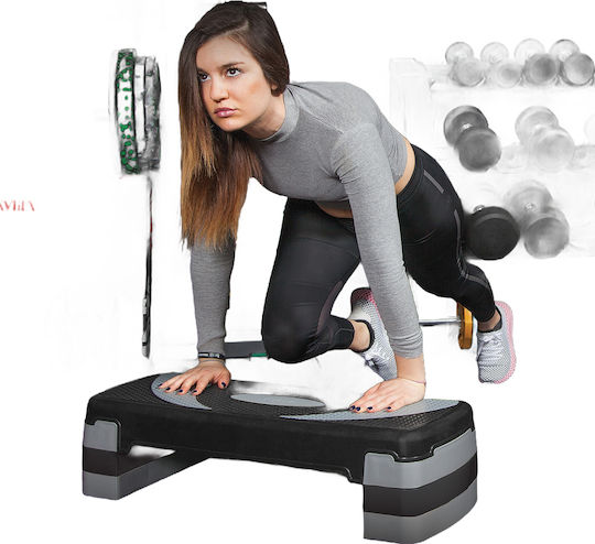 AMILA Aerobic Stepper με Ρυθμιζόμενο Ύψος
