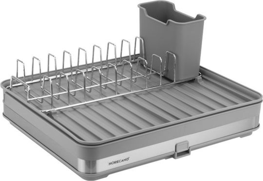 Raki Cutlery Στραγγιστήρι Νεροχύτη Γκρι 47x47x47cm
