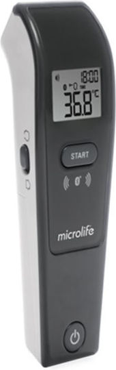 Microlife HD Corner NC150 BT Infrared Forehead Thermometer Suitable for Babies Black