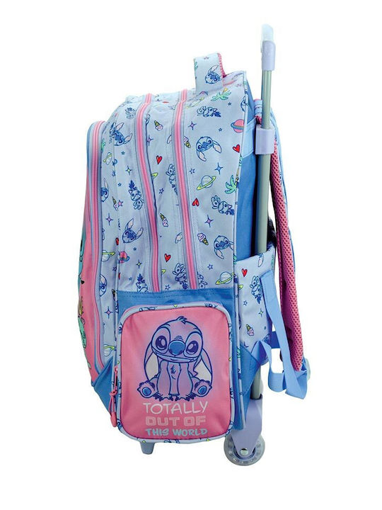 Gim Stitch Ученическа Раница Куфар Основно Scrapbook с Джоб за Бутилка