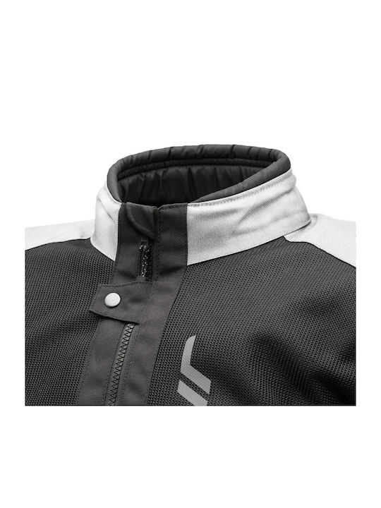 T.ur Siena Καλοκαιρινό Ανδρικό Μπουφάν Μηχανής Black/Ice
