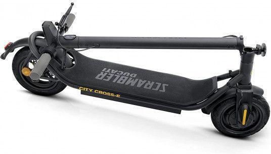 Ducati Scrambler City Crossex Ηλεκτρικό Πατίνι με 25km/h Max Ταχύτητα σε Μαύρο Χρώμα