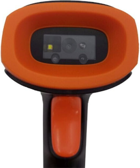 Connection Cmos Sensor 500 Scans S Arm Scanner Χειρός Ενσύρματο με Δυνατότητα Ανάγνωσης 2D και QR Barcodes