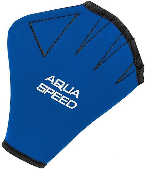 Aquaspeed Aquaspeed Schwimmhandschuhe Für Die Füße Blau