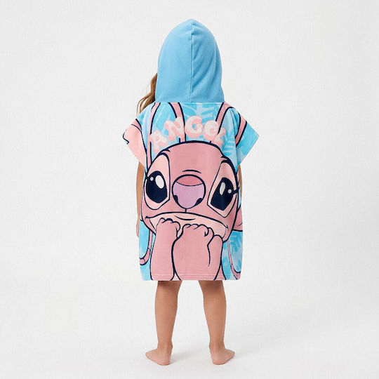 Πόντσο Θαλάσσης Disney Stitch 55x110εκ