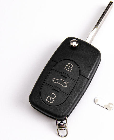 Телеремонт Ключ За Автомобил Електронен Audi A2 A4 A8 Tt Hu66 4d0837231a