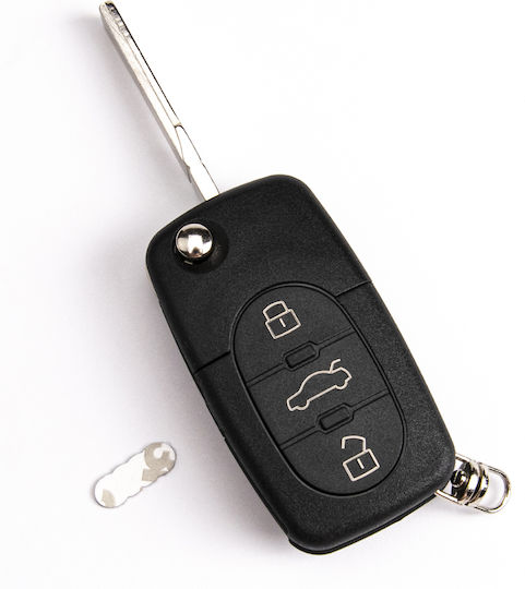 Телеремонт Ключ За Автомобил Електронен Audi A2 A4 A8 Tt Hu66 4d0837231a