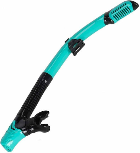 ikonka Silicone Diving Mask with Snorkel Blue