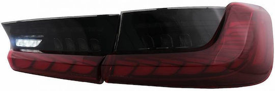 Taillights Set Bmw 3 G20 G28 M3 G80 18-22 Sedan Dynamic Signal Red Smoke Vland