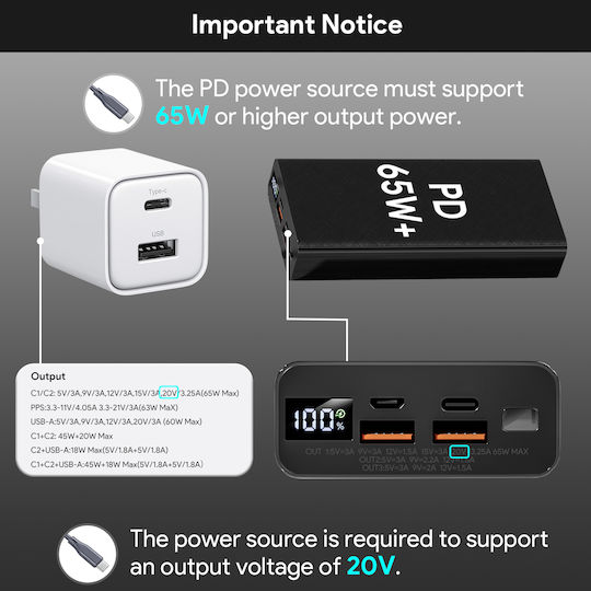 Starlink Mini Kabel Usb-c 2m