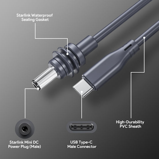 Starlink Mini Kabel Usb-c 2m