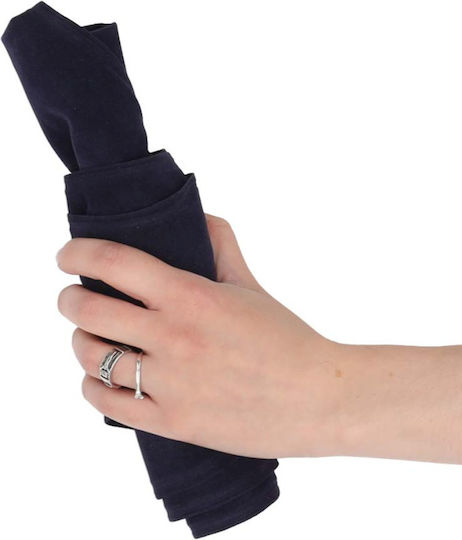 Inflatable Travel Pillow Navy Blue