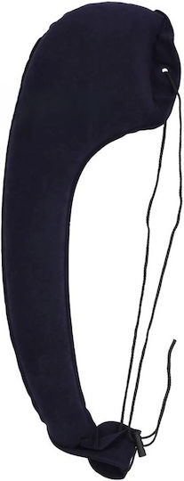Inflatable Travel Pillow Navy Blue