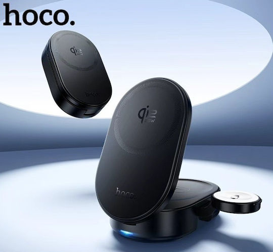 Hoco Ασύρματος Φορτιστής Qi2 25W Power Delivery Μαύρος (CQ23)
