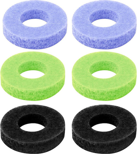 Precision Thumb Grip Aim Assistance Mixed Rings Kontrol Freek Sony Playstation PS5 Dualsense Edge & PS4 & Xbox One & Nintendo Switch Pro Gamepad Controller 6pcs Code 1-game264