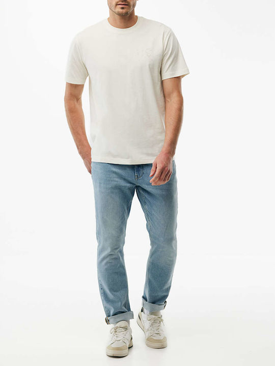 T-shirt Κρεμ