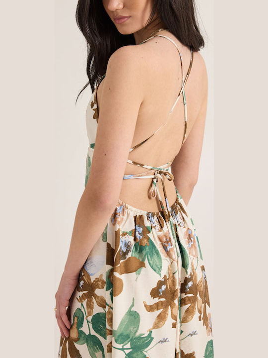 Summer Maxi Dress Ecru