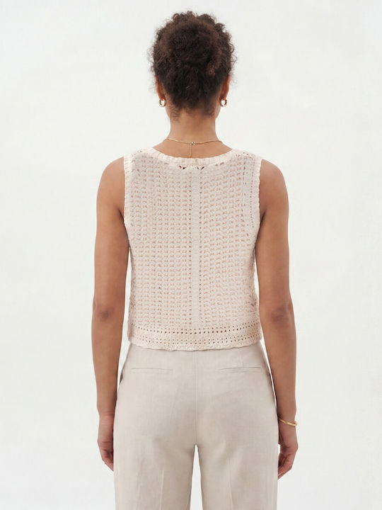 Damen Bluse Beige