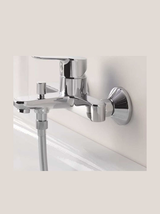 Grohe BauEdge Mixing Bathtub Shower Faucet Silver